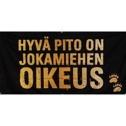 1m x 2m Hyvä pito banderolli